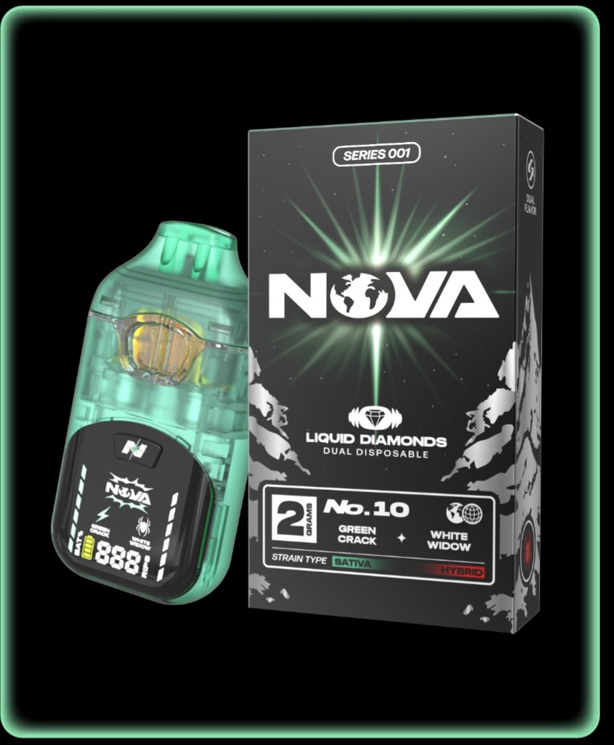 Nova Green Crack + White Widow 2G Disposable